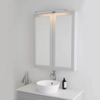 SPEGELBELYSNING BATHLIFE LJUS SPEGEL 9W LED KROM IP44