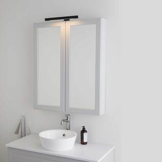 SPEGELBELYSNING BATHLIFE LJUS SPEGEL 6W LED SVART IP44